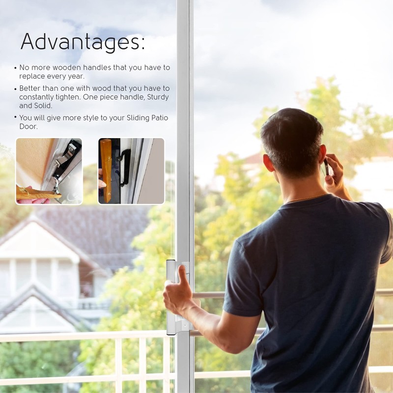 T-HAKEN Sliding Door Handle Pull – New Update Sliding Glass