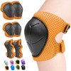 Inkidio Knee Pads for Kids Unicorn Protective Gear Set Knee