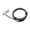 Noteking Nano Slot Security Cable Lock, 4-Digit Combination, 1.8m Steel