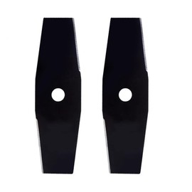 SEIWEI 2T Lawnmower Cutting Blades, 2 Pack Steel Trimmer Weed Blades with 25.4mm Inner Hole, Universal Mulching Brush Cutter Blade for Lawnmower, Diamond