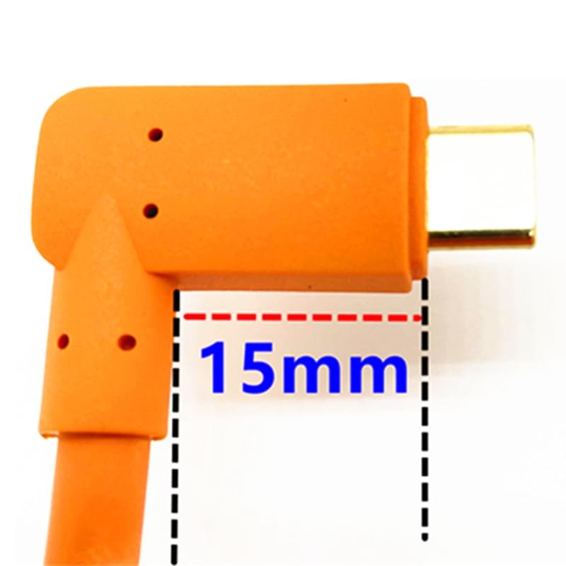 Eazedream Tethering-Kabel, 5 m, Typ C auf USB-C für Kamera,