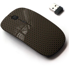 2.4G Wireless Mouse with Cute Pattern Design for All Laptops and Desktops with Nano Receiver - Floral