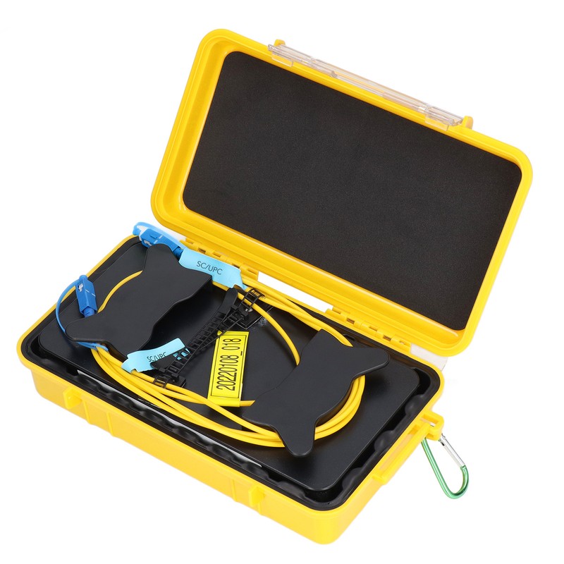 OTDR Launch Cable Box Optical Fiber Rings Dead Zone Eliminator