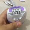 Electric Hair Removal Epilator Rechargeable Detachable Head for Women Man