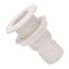 2in Through Hull Fitting Straight Drain Hose Polypropylene Inner Beam