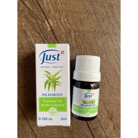 Swiss JUST  5ml PALMAROSA Aceite Esencial Essential Oil New sealed