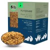 FLYGRUBS 5 lb Dried Black Soldier Fly Larvae - High