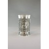 Artina Weinbecher 8 cm Steinbock Tin Alloy (Pewter) with Wine