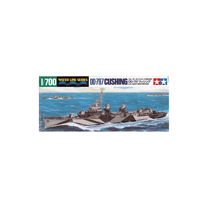 1/700 USS Destroyer DD797 Cushing by Tamiya