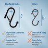 Blau Marité 6-Pack Metal S Hooks for Hanging – Heavy-Duty