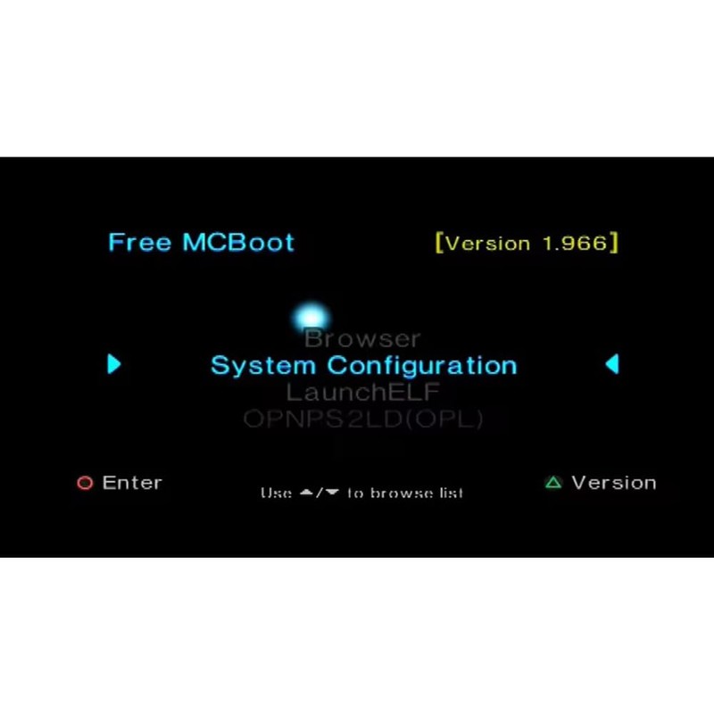 FreeMcBoot ver.1966 FMCB Card 64MB PS2 Only Tool Card for