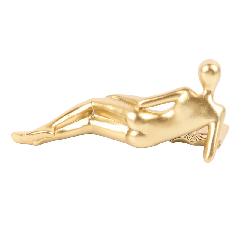 Thinker Sculpture Modern Abstract Thinker Statue Hallway Desk Living Room