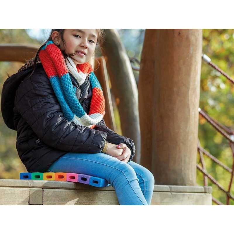 NMC Comfy® PAD Multi-Purpose Knee Cushion in Rainbow Colours