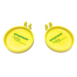 Pair of Speakman dust caps