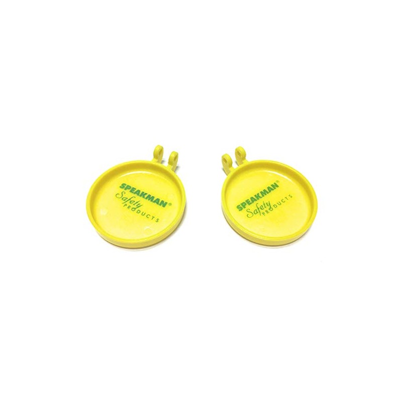 Pair of Speakman dust caps