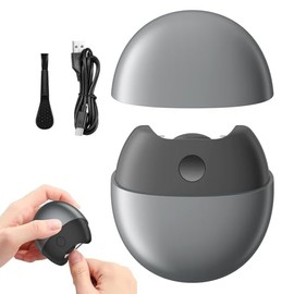 Electric Nail Clipper,3 in 1 Automatic Electric Nail Clipper,2026 Upgraded USB-Rechargeable Nail Clipper with LED Light and Nail Scraps Storage,Portab