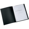 Q Connect 10-Pocket Display Book - Black