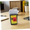 Ipetboom 2Pcs Portable Razor Blade Recycling Container Storage Case for