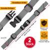 XIANGLONGY Pack of 2 Adjustable Chest Strap Backpack Children, School