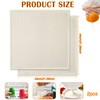 Qcdou Cheese Cloths, 2 PCS Cheese Cloths for Straining, Large