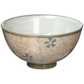 Yamasita Craft 37447-288 Fuki Sakura Rice Bowl, Medium, 4.5 x 4.5 x 2.4 inches (11.5 x 11.5 x 6 cm)