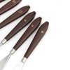 18Pcs Paint Scraper Knife Exquisite Plastic Handle Oil Painting Tool