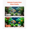 8 PCS Multi-Layer Filter Cotton for 2.5/3.5 Gal Fish Tank