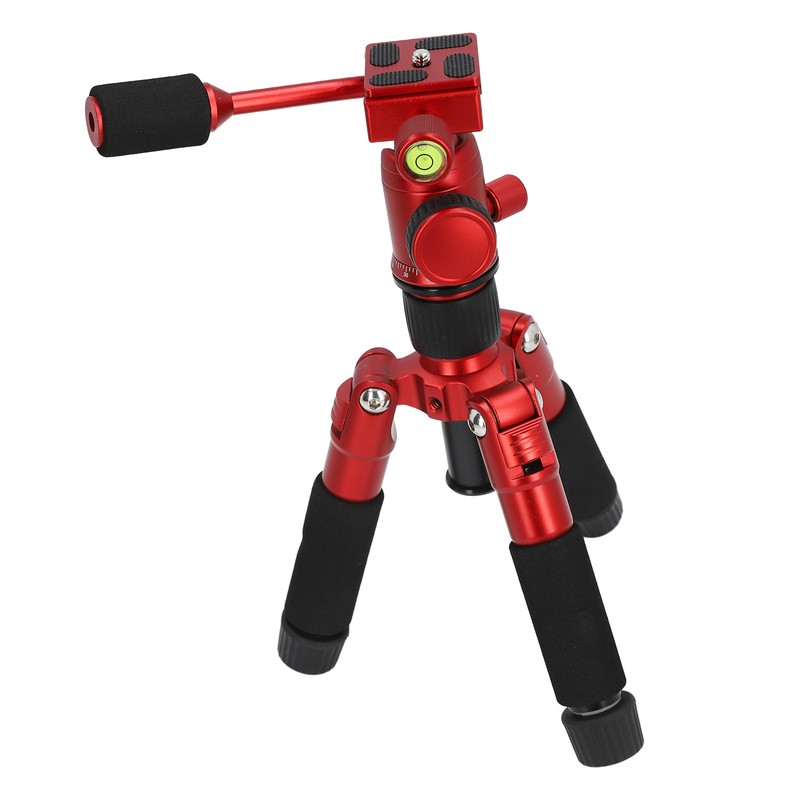 Portable Mini Tripod Desktop Tabletop 5 Section with Level Quick
