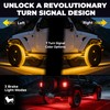 8 Pods 5 Sided RGB Rock Lights for Trucks, App