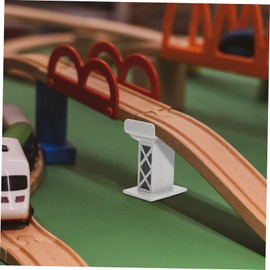 WHAMVOX 2sets Kids Train Bridge Supports Compatible Bridge Track Accessories Sturdy 6pcs*2