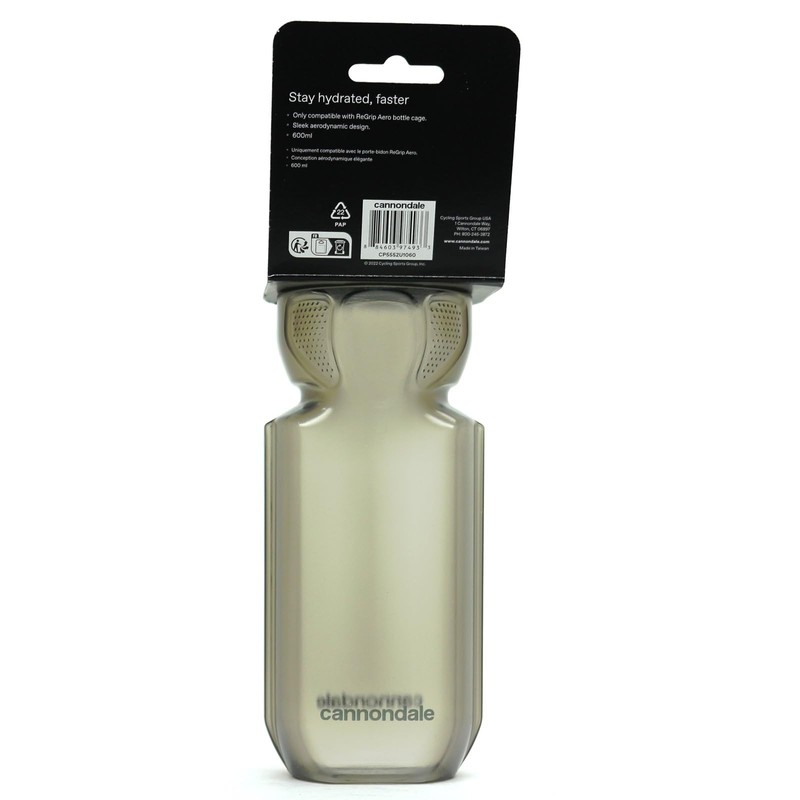 Cannondale Gripper Aero Bottle 600mL Grey