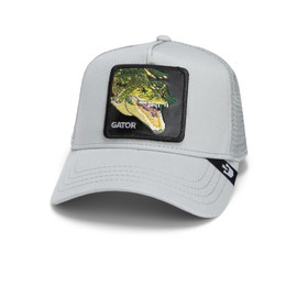 Goorin Bros. Stylish Trucker Cap Patch with Animal Adjustable Snapback Cap Farm, Swamp Monster #36234, Unit size