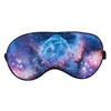 Bodylife Sleep Mask Eye Mask Faux Silk Galaxy for Travel