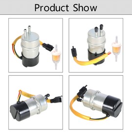 waltyotur Fuel Pump with Fuel Filter 49040-1063 Replacement for Kawasaki Voyager XII ZG1200B 1986-2003/ Vulcan 1500 VN1500 1996-2004/ Vulcan 88 VN1500A VN1500B 1987-1995