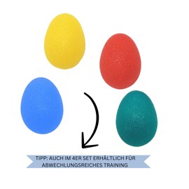 Hand Trainer Egg, Medium - Forearm Trainer, Hand Muscle Trainer, Hand Grip Trainer, Finger Stretching
