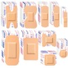 200 Pcs Bandages Variety Pack Assorted Sizes, Waterproof Adhesive Fingertip