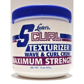 Luster's Scurl Texturizer Wave & Curl Creme MAXIMUM Strength - 15 oz