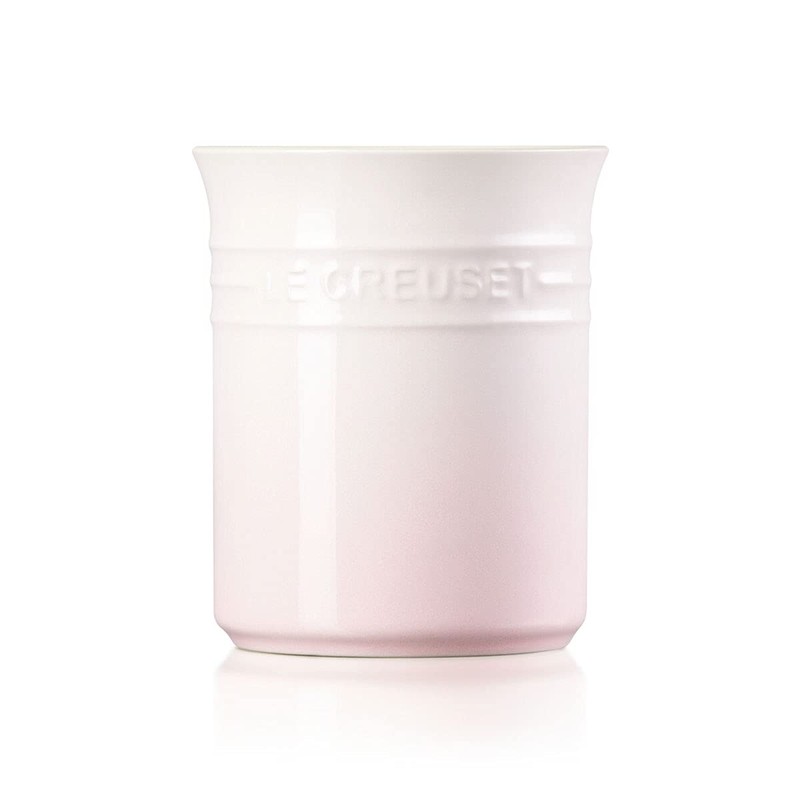 Le Creuset Stoneware Small Utensil Jar, 1.1 Litres,Shell Pink, 71501117770001