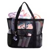Large 4-Color Mesh Beach Swimming Bag Dry Bag Water Play Bag Neon