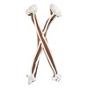 Staedter Ski Poles Shape Cookie Cutter, Stainless Steel, Silver, 30