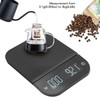 Kitchen Scale 0.1g to 6.6lb LED Display Touch Control Tare