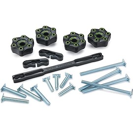 BOW Products AnchorPRO Combo 3/4" Miter Bar for Table Saw AP3 - Universal Hardware Kit - Works with FeatherPRO, Featherboard and Other Woodworking Accessories