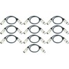 Adam Hall Cables K3MMF0050BLK Microphone Cable XLR Female to XLR