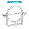 Mineye 2Pcs 6 inch Adjustable Vent Wall Strap, Heavy Duty