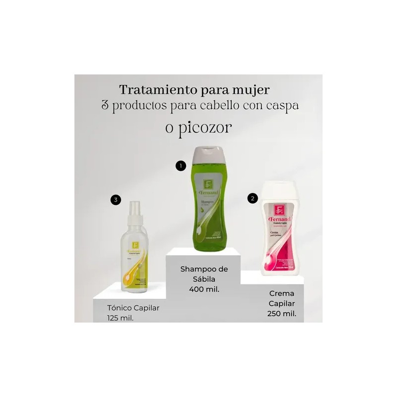 Solución Anticaida Para Mujer Con Cabello Con Caspa