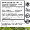 4000mg Pure Wild Oregano Oil Capsules 84% High Strength Carvacrol