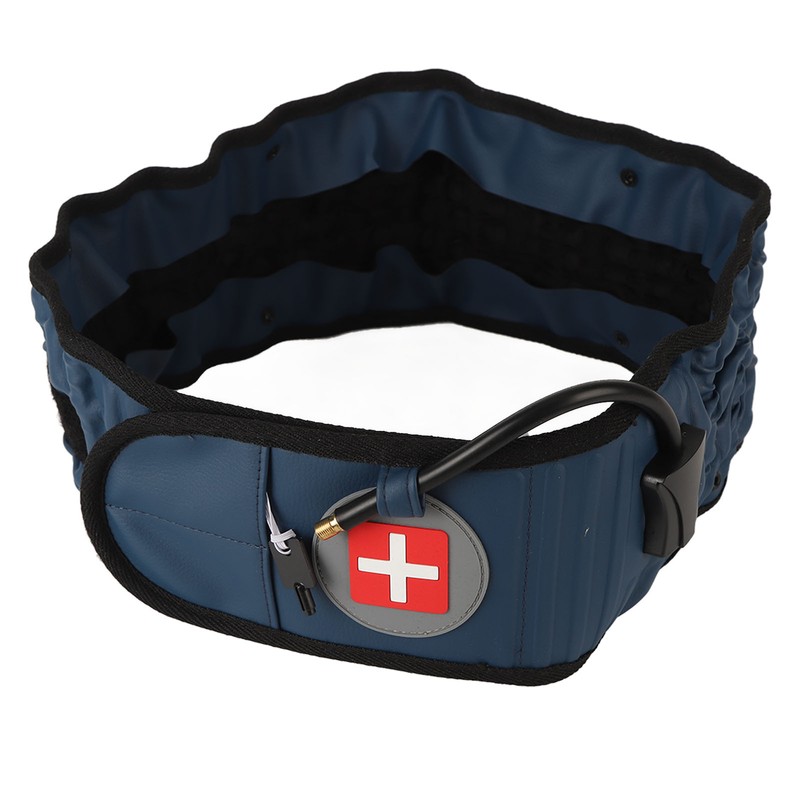 Lumbar Traction Belt Inflatable Reduce Pressure Lower Back Support Brace