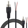 Speaker Cable Monaural Terminal Converter 2 (RCA)