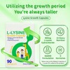 Listen Snow Lysine Growth Capsules Height Increase Maximizer with Calcium