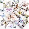 24PCS 3D Butterfly Wall Sticker Decor,3D Butterflies Stickers for Party